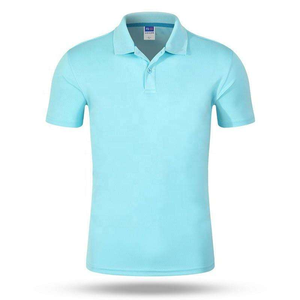 Chemises de golf pour hommes en polyester/coton tricoté, personnalisables, anti-rides, manches courtes, couleur unie, impression numérique, 6XL - Product Image 4