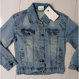 Chaqueta Vaquera para Mujer, Nueva Colección, Última Moda de Invierno, Manga Larga, Diseño con Estampado Único, Venta al Por Mayor, Lavada, MOQ 5000, FOB Bajo - Product Image 2