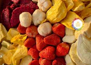 Fruta deshidratada de fábrica en Vietnam: plátano, mango, melocotón, jaca, pitahaya, rambutan, mangostán, higo, piña, fresa, kiwi - Product Image 6