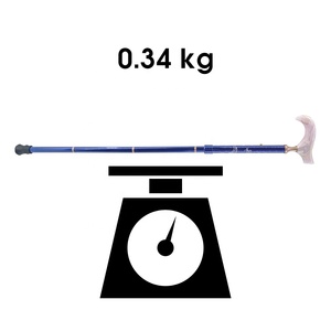 ไม้เท้าอลูมิเนียมพับได้ห้าระดับไฮเอนด์ดีไซน์แกะสลัก - Product Image 4