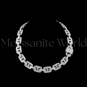 Chaîne cubaine en argent 925 très demandée pour hommes et femmes, style hip-hop, bijoux de mode streetwear, accessoire à vendre - Product Image 6