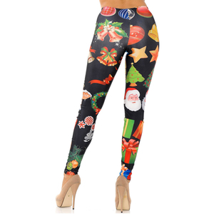 Pantalon de sport pour femme, taille mi-haute, extensible, en polaire unie, respirant, décontracté, style yoga Shark, effet push-up fessier - Product Image 3