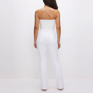Nouveau Jean Élastique Taille Haute Extensible Uni Grande Taille Respirant Séchage Rapide Été Écologique Haute Qualité Délavé Style Urbain - Product Image 2