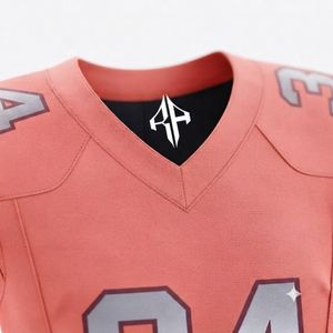 Nuevo Uniforme de Fútbol Americano para Hombre, para Todas las Temporadas, Cuello en V, Impresión por Sublimación, Material 100% Poliéster, Calidad Premium - Product Image 6