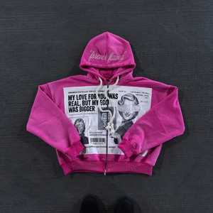 Sweat-shirts pour hommes de qualité supérieure, style tendance, couleur unie, respirants, légers, écologiques, confortables, imprimés par transfert thermique - Product Image 4