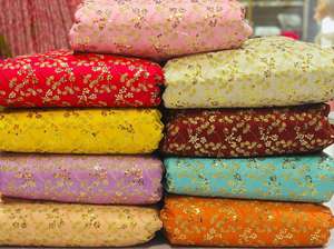 ผ้าไหมดิบ ผ้าไหมบังกาลอร์ ผ้าไหมมัลบารี ผ้าไหมดิบทอมือ ผ้าไหมมัลบารีแท้ ผ้าไหมมัลบารีผสมพรีเมียม ผ้าไหมมัลบารีผสมแบบผสมผสาน พร้อมการตกแต่งแบบดั้งเดิม - Product Image 6