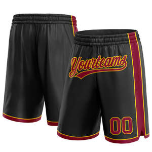 Wholesale <b>Men's</b> Mesh <b>Shorts</b> Elastic Waist Panel <b>Work</b> Side Slits Custom Sublimation Printed Team Name & Numbers Unisex Teamwear - Product Image 5