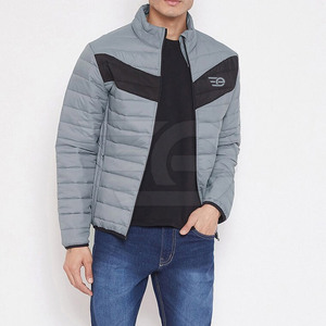 <b>Men</b> Puffer <b>Jacket</b> Winter Casual <b>Long</b> Sleeve Lightweight Outdoor Warm Zippered Streetwear Trendy Fashion - Product Image 2