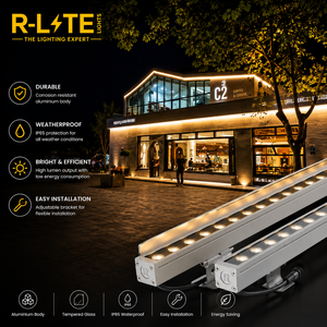 ไฟวอลวอชเชอร์ LED RGB สำหรับภายนอกอาคาร กันน้ำ เหมาะสำหรับตกแต่งผนังอาคาร สถาปัตยกรรม และภูมิทัศน์ - Product Image 6