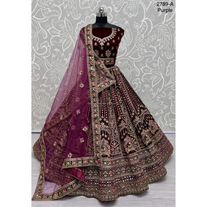 Colecciones de Terciopelo para Novias Indias, Trabajo de Zarkhan por Fabzone FZBELLA - Product Image 4