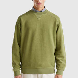 Sudadera de peso pesado para hombre, con capucha, lisa, oversize, para impresión personalizada y bordado - Product Image 4