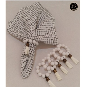 Classic round Shape Handmade Crystal <b>Beaded</b> Napkin Ring Newly Arrival Fancy Napkin Rings Buy <b>Direct</b> From Supplier At Bulk Price - Product Image 1