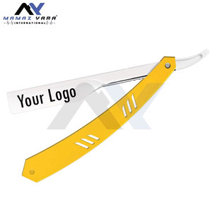 มีดโกนหนวดแบบตัดคอสำหรับร้านเสริมสวยแบบปรับได้มีดพับสำหรับทำผมและใบหน้า - Product Image 3