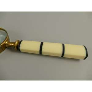 Loupe de luxe dorée avec poignées en corne, prix abordable, articles cadeaux nautiques, dernière arrivée - Product Image 3
