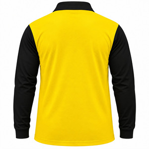 Camiseta de Rugby Personalizada para Hombre, Polo de Manga Larga, Jersey de Rugby de Algodón, Ropa Deportiva, Uniforme de Equipo, Fabricante Mayorista - Product Image 2