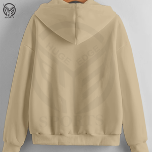 เสื้อฮู้ดดี้ผู้ชายทรงโอเวอร์ไซส์ ผ้าเฟรนช์เทอร์รี่เนื้อหนา คุณภาพสูง กันลม เป็นมิตรกับสิ่งแวดล้อม ซิปหน้า แบบดรอปโชว์เดอร์ สำหรับฤดูหนาว - Product Image 2