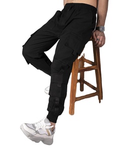 Pantalons cargo pour hommes en gros, design de logo personnalisé, fabrication OEM, pantalons sur mesure, pantalons cargo de qualité à prix abordable - Product Image 6