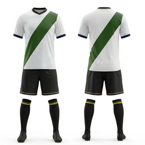 Quick Dry Sublimation Soccer Jersey Kit | <b>Men</b> Women Sizes | Lightweight Short Sleeve Front Logo Training Sportswear - Product Image 1