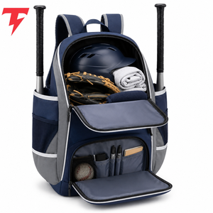 Bolsa de béisbol con compartimentos prácticos, material duradero y transporte cómodo para accesorios de entrenamiento y equipo de juego - Product Image 4