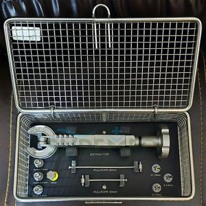 Sistema de Extracción Dental Manual Ergonómico de Alta Calidad, Juego Completo de Instrumentos Quirúrgicos Dentales de Acero Inoxidable de Grado Médico - Product Image 1