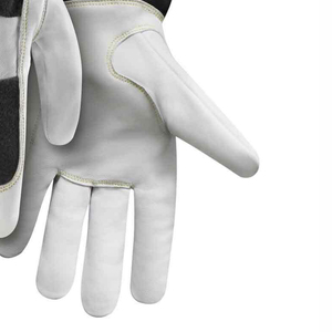 Guantes de cuero de seguridad para soldadura TIG, guantes para soldadores, guantes de soldadura de calidad premium con puño largo, guantes industriales premium - Product Image 3