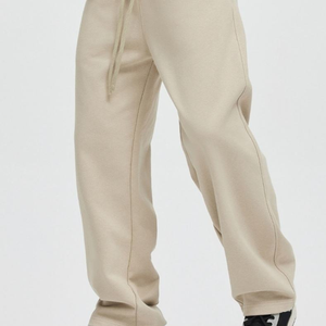 Pantalon de jogging ample et confortable pour homme, en toile 300 GSM, avec logo, taille élastique, qualité supérieure, vente en gros - Product Image 4