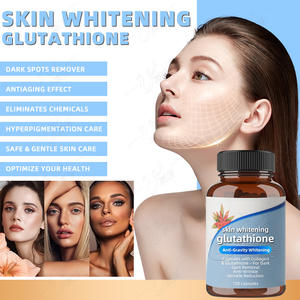 Cápsulas para blanquear la piel con glutatión de etiqueta privada con vitamina C - Product Image 3