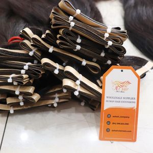 Extension de cheveux longs, bande de cheveux Remy de haute qualité, noir naturel, cheveux bruts, Double étiré, cheveux humains péruviens - Product Image 2