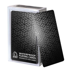 Cartes à jouer noires - Avec motifs imprimés (vernis UV sélectif) - Product Image 3