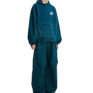 Ensemble de vêtements de sport avec matière respirante et confortable pour les activités physiques, survêtement oversize - Product Image 6