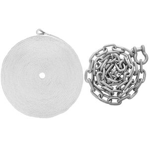 Kit Ancora per Barca in Acciaio Zincato a Caldo Stile Fluke da 13 libbre con Ancora Marina, Grillo Ancora e Catena - Product Image 6