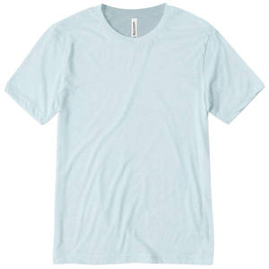 Top Custom Men's Blank Heather <b>Green</b> O-Neck Short Sleeve <b>T</b>-<b>Shirt</b> Knitted <b>Plain</b> Dyed Solid Casual Tee by Shahas International - Product Image 6