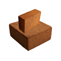 Bloc de cocopeat de 5 kg, très bien noté, à faible EC et 95 % de fibres pures, pour la production de semis en serre et des racines saines