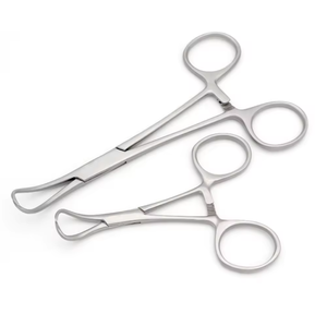 Pinzas para Toallas Backhaus, Pinzas de Sutura, Instrumentos Dentales Manuales de Acero Inoxidable, Personalizables, Uso Dental Profesional, en Venta - Product Image 3