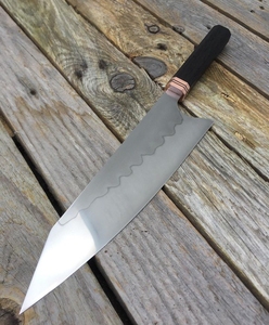 Cuchillo de Chef Premium 2026 de Acero al Carbono Afilado como una Navaja, Hecho a Mano con Mango de Madera, Cuchillo de Cocina para Cocinar, Fabricante - Product Image 1