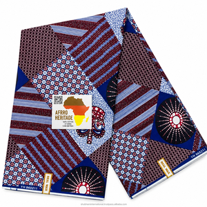 Tela Ankara con Estampado Africano, Material Textil Premium para Confección de Ropa Femenina, Costura y Manualidades - Product Image 1