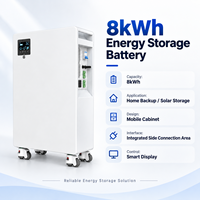 Générateur solaire LiFePO4 8 kWh avec onduleur à onde sinusoïdale pure, contrôleur MPPT, sortie continue 4000 W, station d'alimentation portable 11000+