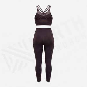 ชุดเสื้อผ้าเล่นโยคะสำหรับผู้หญิงเสื้อผ้าออกกำลังกายแห้งเร็วขนาดใหญ่พิเศษบริการออกแบบได้ตามต้องการ - Product Image 2