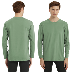 T-shirt/Blouse Personnalisé Léger, Élastique, Respirant et à Séchage Rapide pour Hommes – Vêtement de Sport Printemps/Automne - Product Image 6