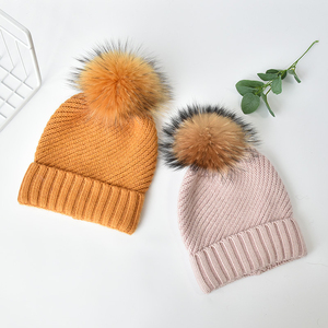 Premium 100% Cotton Casual <b>Slouchy</b> Bobble Pom Pom <b>Beanie</b> Adjustable Winter Skull Cap Breathable Luxury Knit - Product Image 6