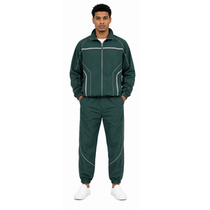 <b>Men</b> Nylon Tracksuit Premium Activewear Set Quick Dry Athletic <b>Jacket</b> and Pants OEM ODM Manufacturer Nylon tracksuit For <b>Mens</b> - Product Image 6