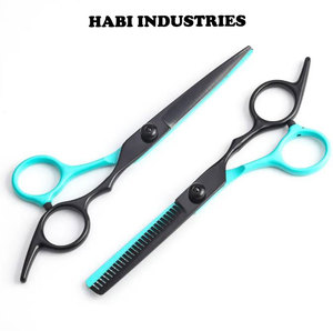 2026 Professional German Stainless Steel Sharp <b>Blade</b> Right-Handed <b>Barber</b> Hair Cutting Scissors Set Beauty Instruments Tools - Product Image 1