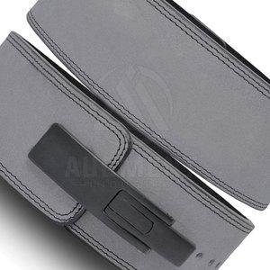 Ceinture de musculation en cuir de vachette robuste pour l'entraînement physique, la musculation et le soutien de la colonne vertébrale - Product Image 2
