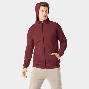 Sudadera con Capucha Personalizada para Hombre, con Cierre, Cálida, de Manga Larga, Bordada, de Invierno, 100% Algodón, con Estampado Digital y Cuentas - Product Image 2