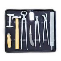 Kit de Herramientas Profesional de Alta Resistencia para el Cuidado Ortopédico del Caballo, Alicates para Pezuñas, Lima, Construcción de Acero, Reutilizable