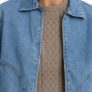 <b>Men's</b> Stylish Jean <b>Jacket</b> Casual Wear Oem Wholesale High Quality <b>Men</b> Cotton Jeans <b>Jacket</b> Custom <b>Mens</b> <b>Denim</b> <b>Jacket</b> For Sale - Product Image 4