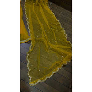 Lehenga Choli con Bordado de Lentejuelas y Papel, para Fiestas - Product Image 6