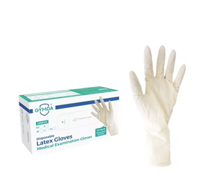 Guantes Quirúrgicos Desechables de Látex Natural, Blancos, Estériles, al por Mayor - Product Image 2