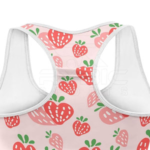 Sujetador Deportivo Sublimado para Mujer, Comodidad Durante Todo el Día, Resistente a la Decoloración, Ropa Deportiva con Sublimación Avanzada - Product Image 3