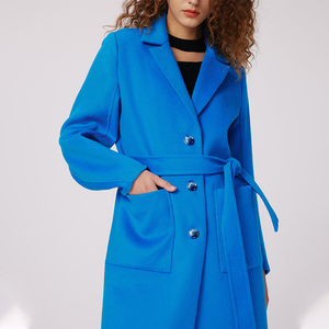 Veste coupe-vent mi-longue pour femme, style rétro, décontractée, vintage, printemps automne, manteau long, vêtements d'extérieur tendance - Product Image 6